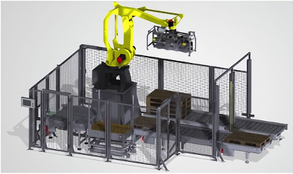 Паллетайзер — упаковочная линия